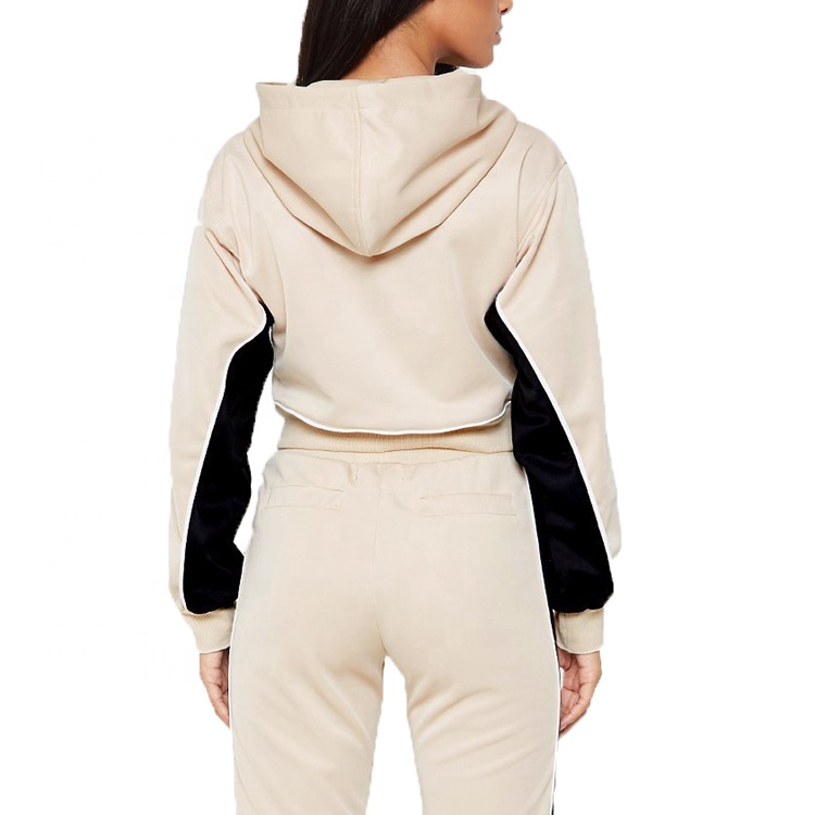 2 Piece Tracksuit Women Hooded Tracksuit