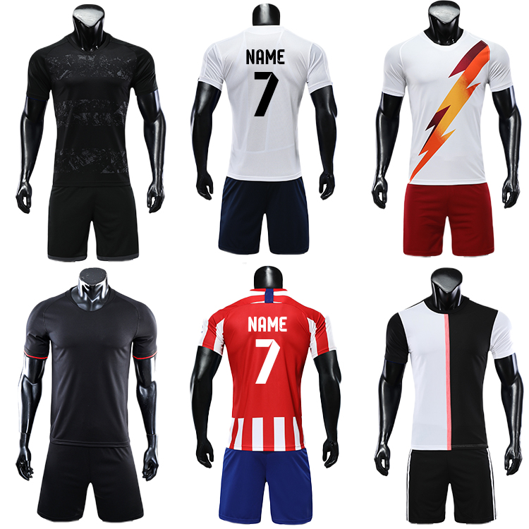 2021-2022 mens soccer uniform set jersey men football shirt