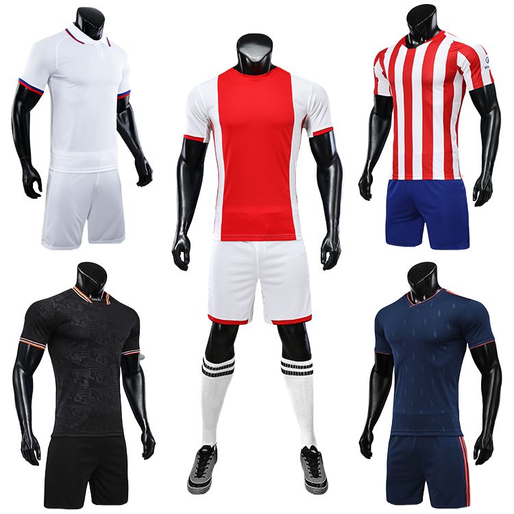 2019 2020 soccer retro jersey red white 6