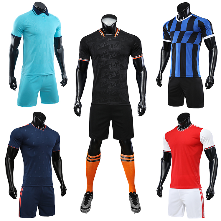 2019 2020 soccer uniform set football jersey 6