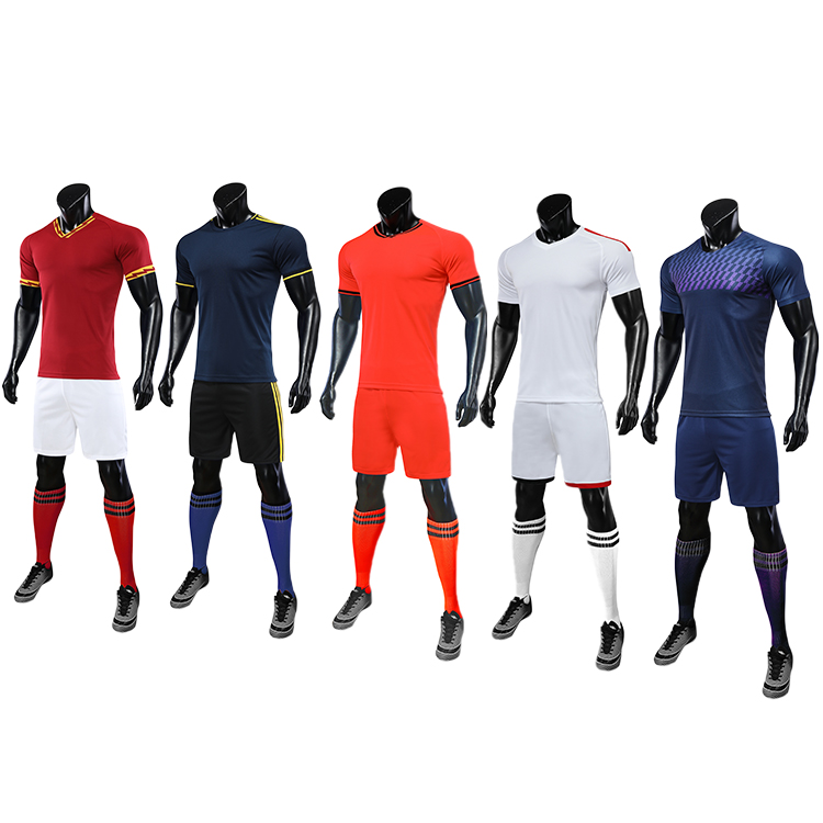 2021-2022 youth soccer uniforms sets jersey football