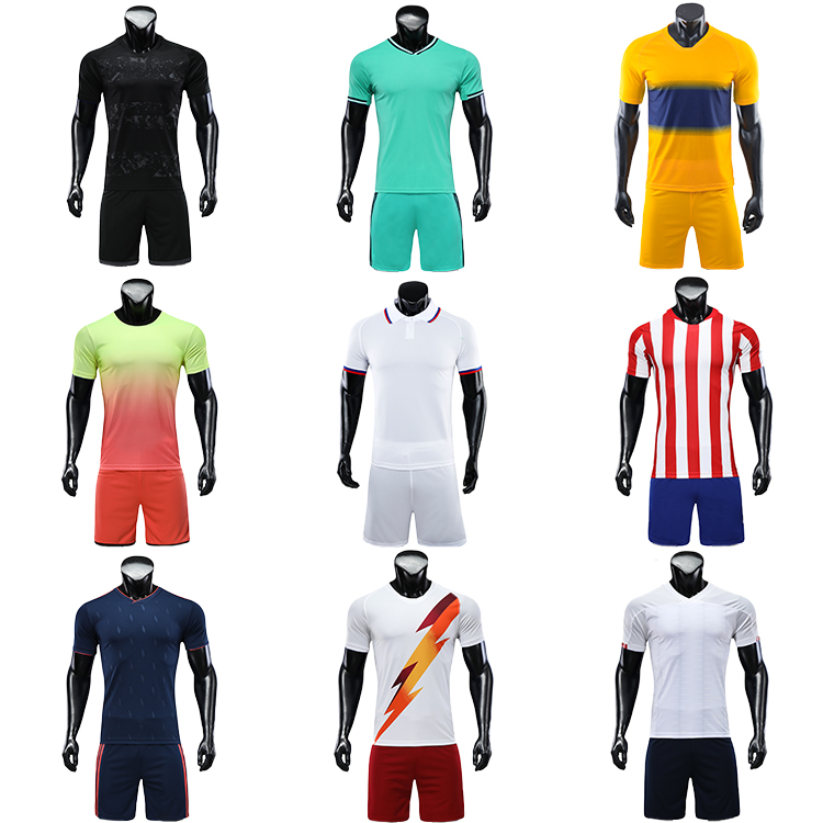 2021-2022 youth soccer uniforms sets jersey football