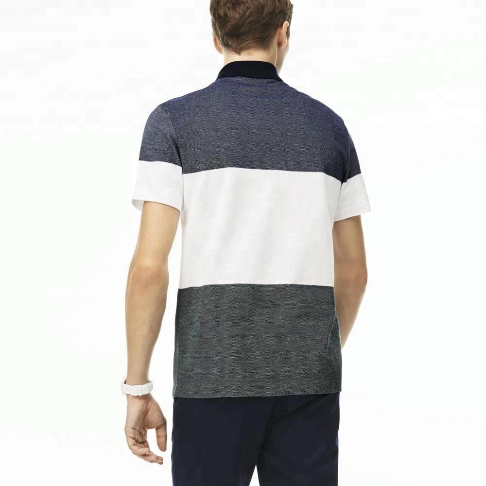 Hot Sell Men's Patchwork Golf Sports Polo Shirts