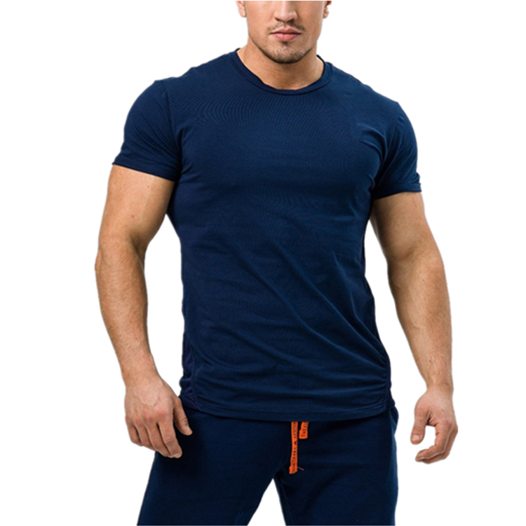 Blank Workut Bodybuilding Clothing Muscle Tight T Shirt Men Wholesale