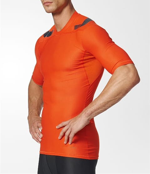 Tight Fit Men Gym Workout Sportswear Dry Fit Running T Shirt