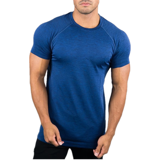 2020 Hot Sale Polyester Custom Logo Plain Men Dry Fit T Shirts
