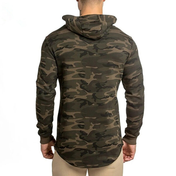 Camo Fitness Tracksuit Plus Size Pullover Hoodies