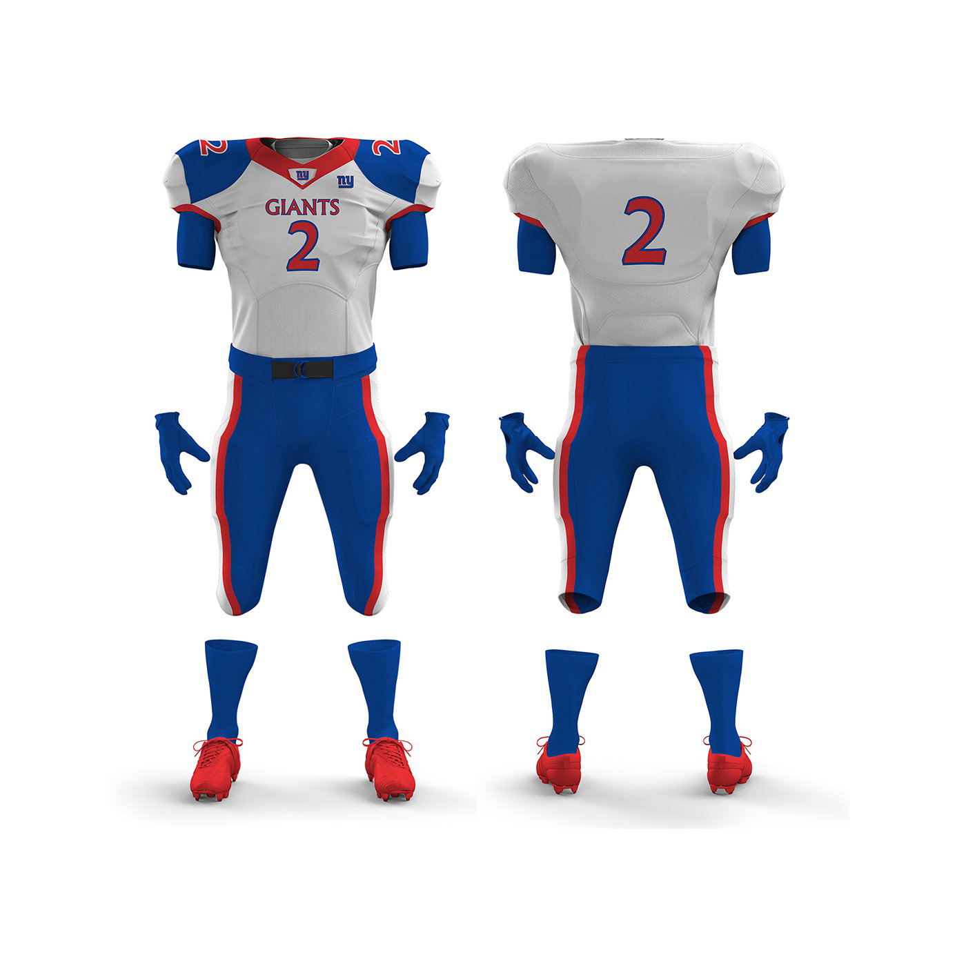 Personalized American Football Uniform